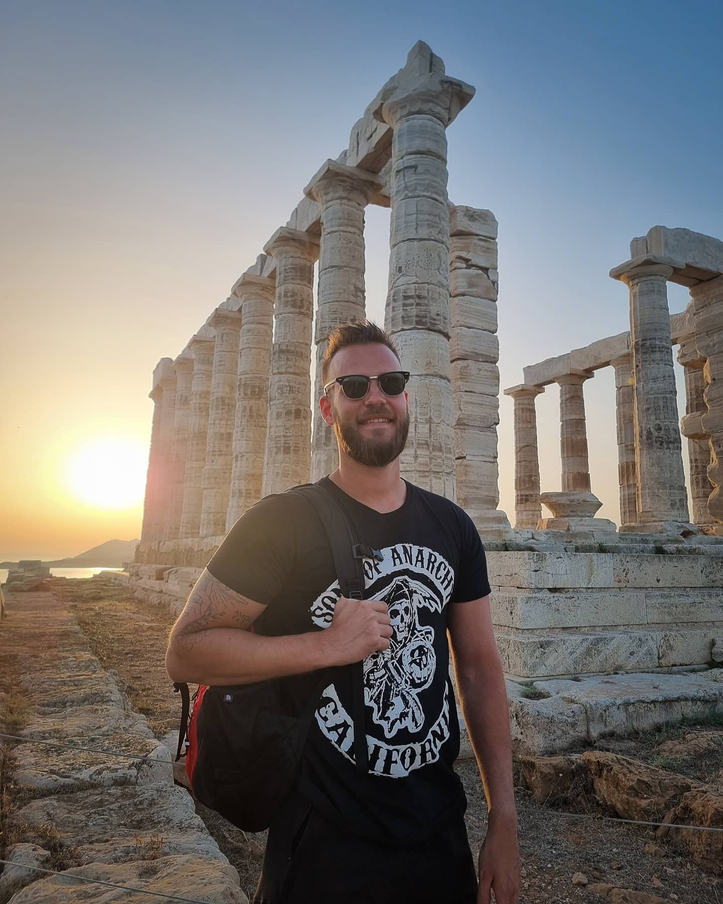 Arnaud Bruckler en Grèce